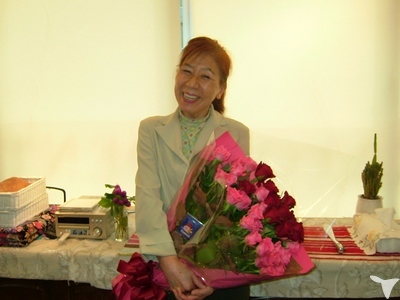 毎年お誕生日に頂くばら