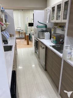 消毒コーナー