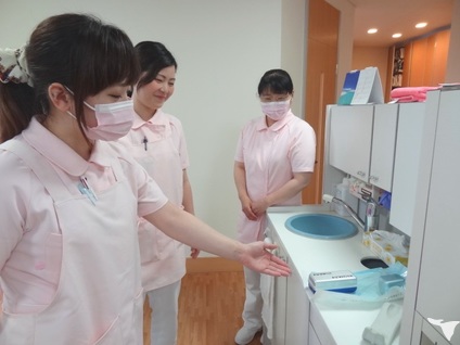 院内研修中