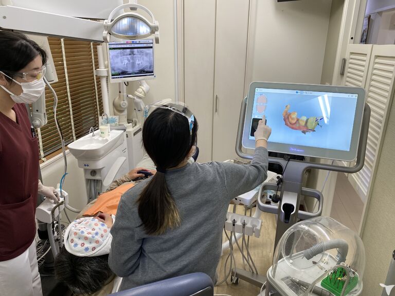 アイテロでスキャン中