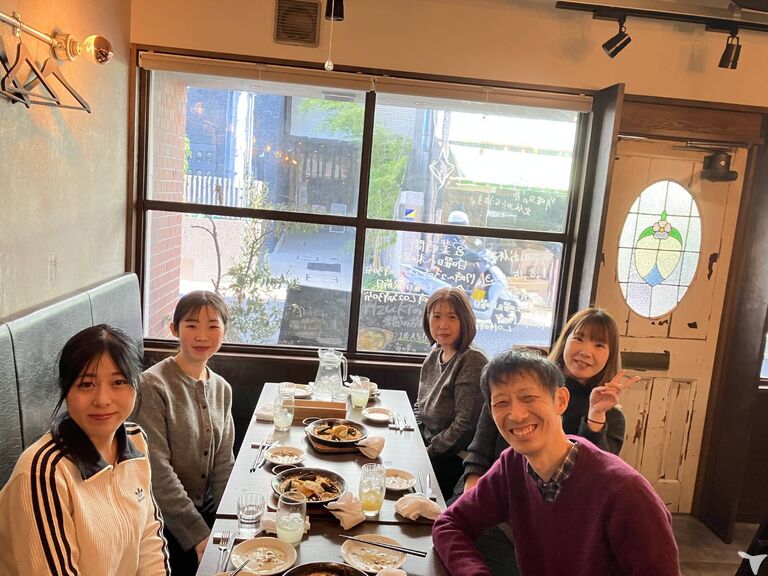 別の日の食事会