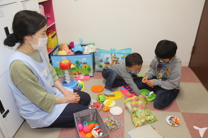 保育士がいて安心です