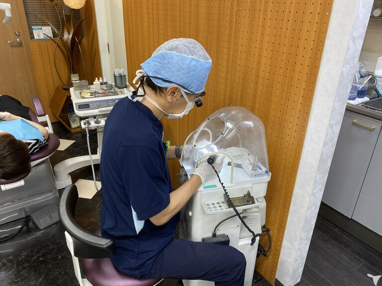 補綴物の調整