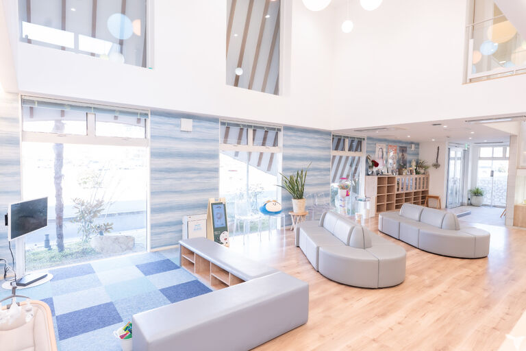 優しい雰囲気の院内