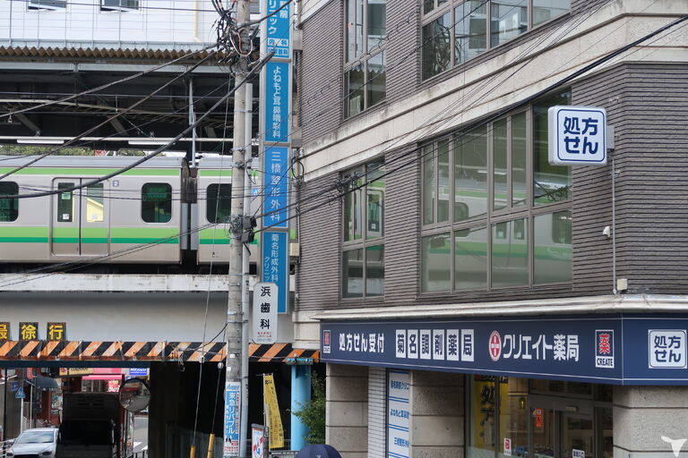 駅前の医療ビル