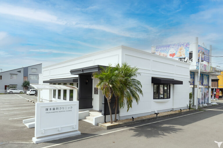 シンプルで綺麗な外観