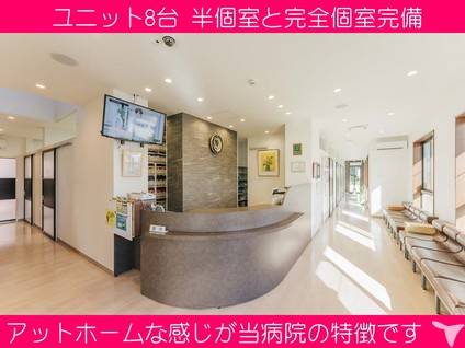 一日100名前後の患者数