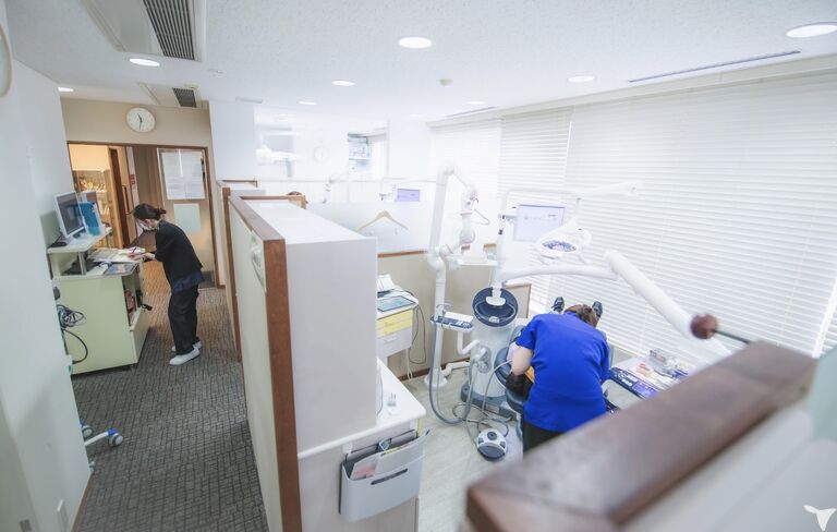 2階の落ち着いた診察室