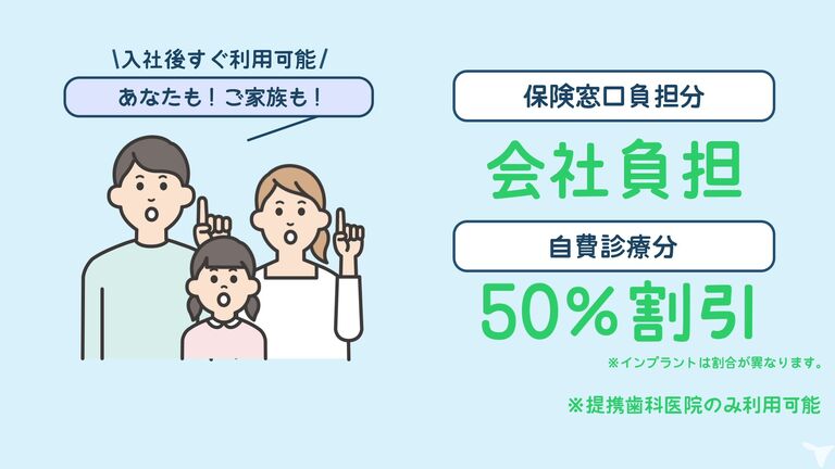 歯科治療費の優遇サービス