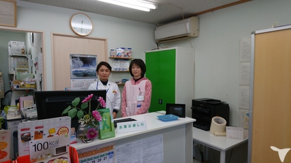  明るく働きやすいお店