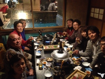 勉強会後の食事会