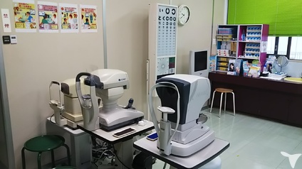 視力検査室