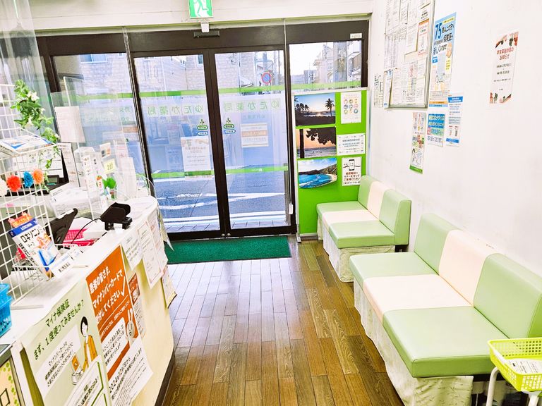 待合室です
