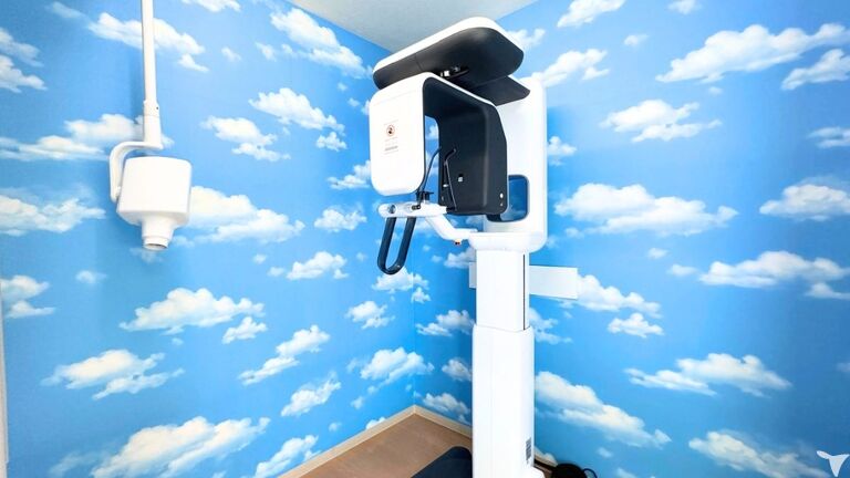 明るいレントゲン室