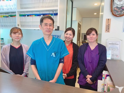 院長とスタッフです！