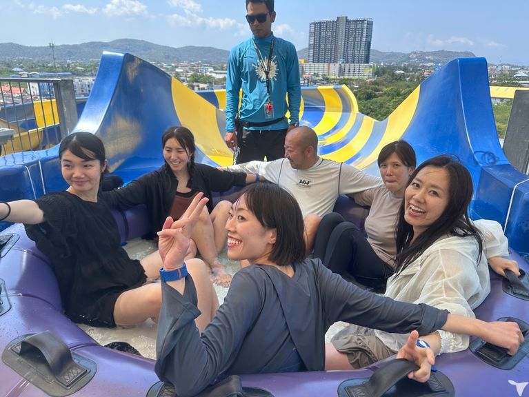 院内旅行は海外です