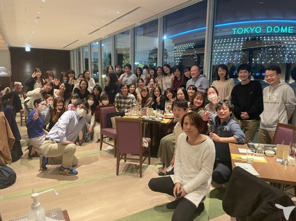 院内セミナーの懇親会