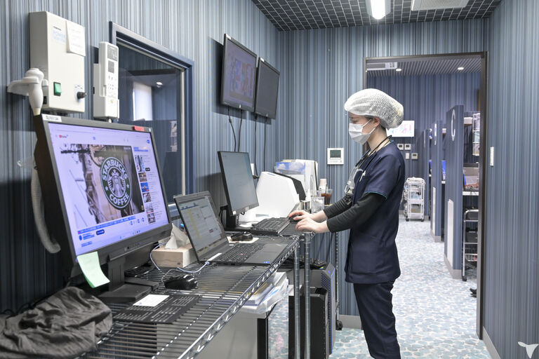 最先端設備も日々更新