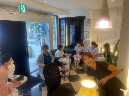 院内セミナー後のランチ会