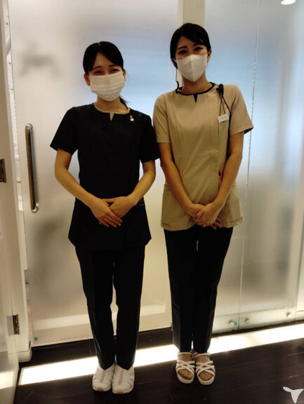 着用制服です