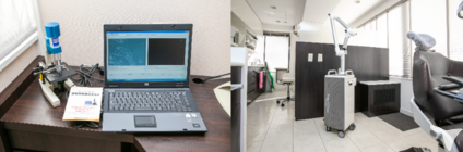 様々な機材を完備