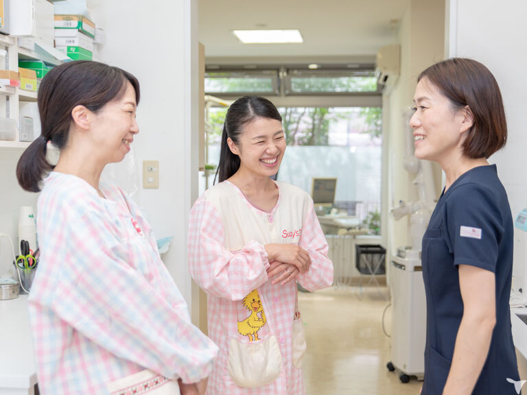 明るい雰囲気の職場です