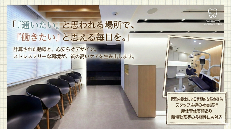 駅チカ3分｜坂本歯科医院の歯科助手求人の画像（3枚目）