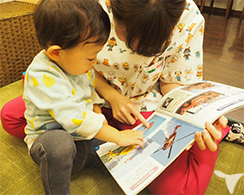 子預かりの様子