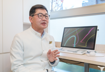 いつも温和な篠田院長