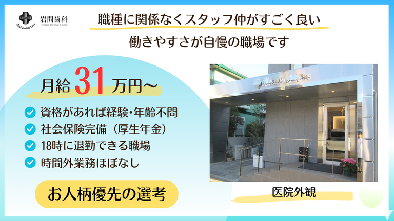 岩間歯科の外観