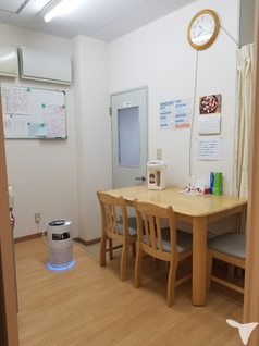 　スタッフルームです。