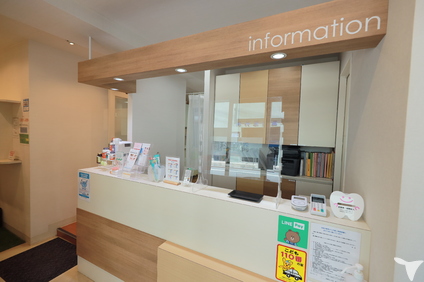 落ち着く待合室