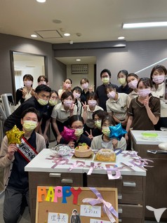 月一回の誕生日会