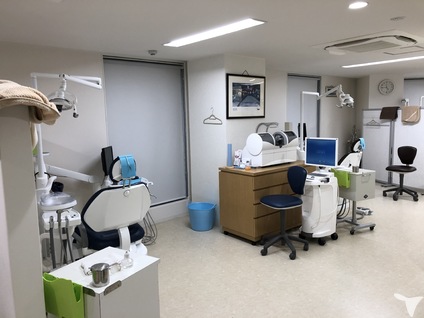 各ユニットの間隔も広々