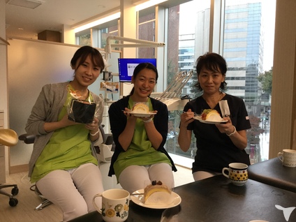 たまにお茶会もします。
