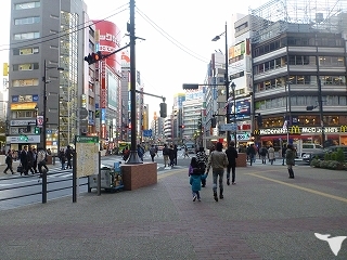 本当に都心です。