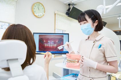 モニターを見ながらTBI