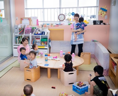 患者様のお子様をお預かり