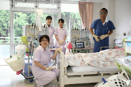 訪問歯科風景です