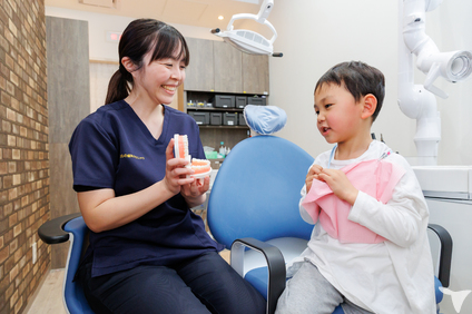 お子さまにも予防を！