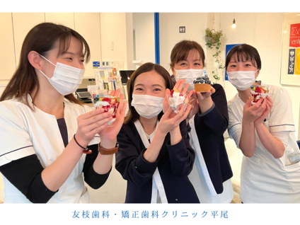 Drからケーキの差し入れ