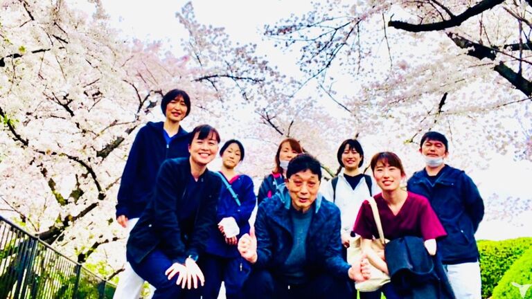 弁天さんお花見