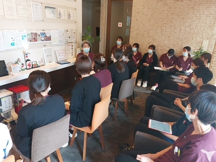 ミーティングと症例検討会