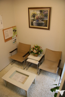待合室です。