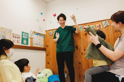子供が大好きな院長です