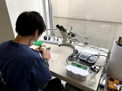 盛んな現場交流