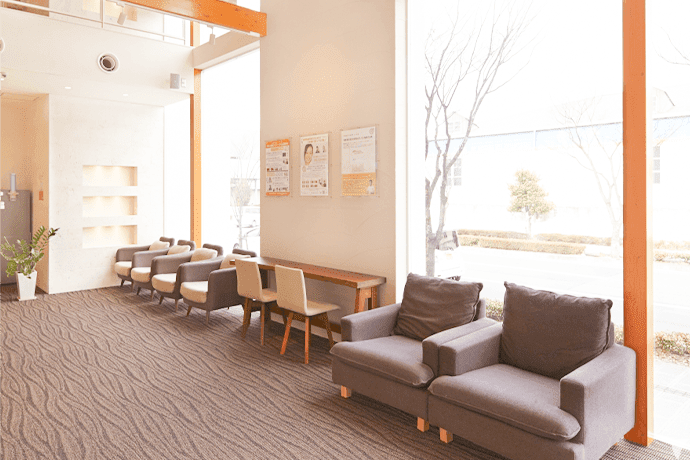 待合室です★