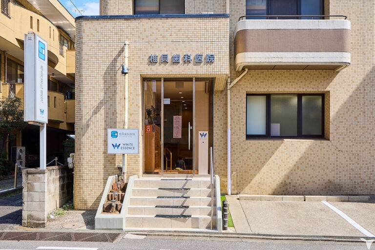 医院の外観です。