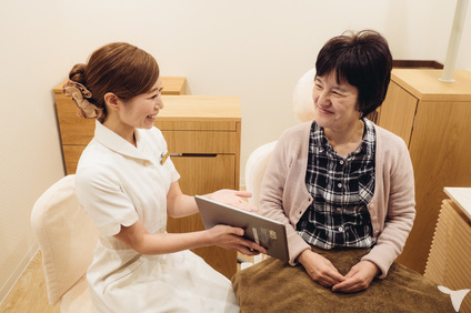 丁寧にカウンセリング！