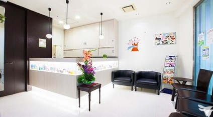 医院の受付です！